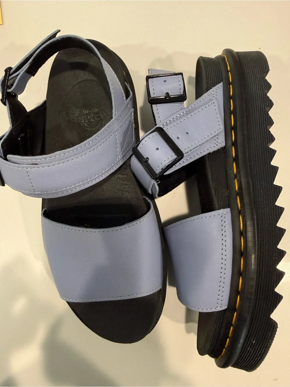 Doc Marten platform sandals